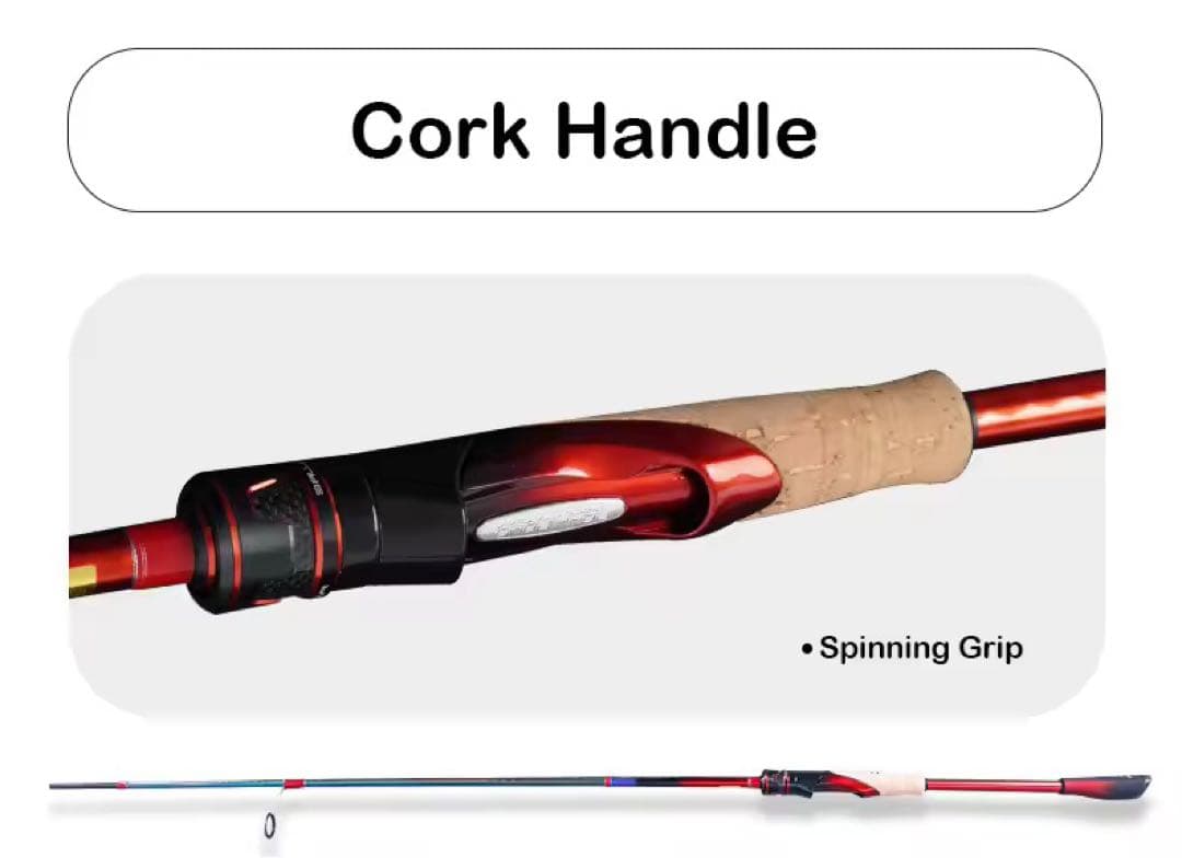 新品未使用　バスロッド　2ピースロッド　S662L スピニングロッド　バス釣り