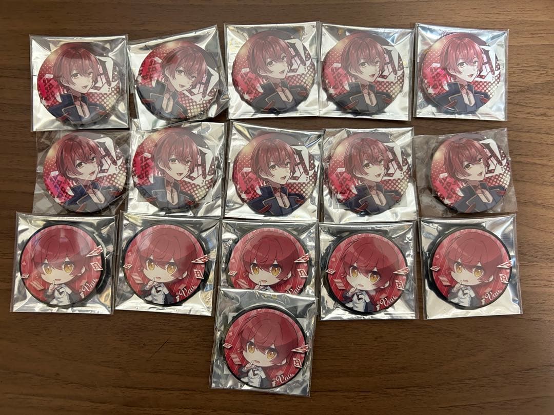 騎士A ばぁう 初期 1st 缶バッジ