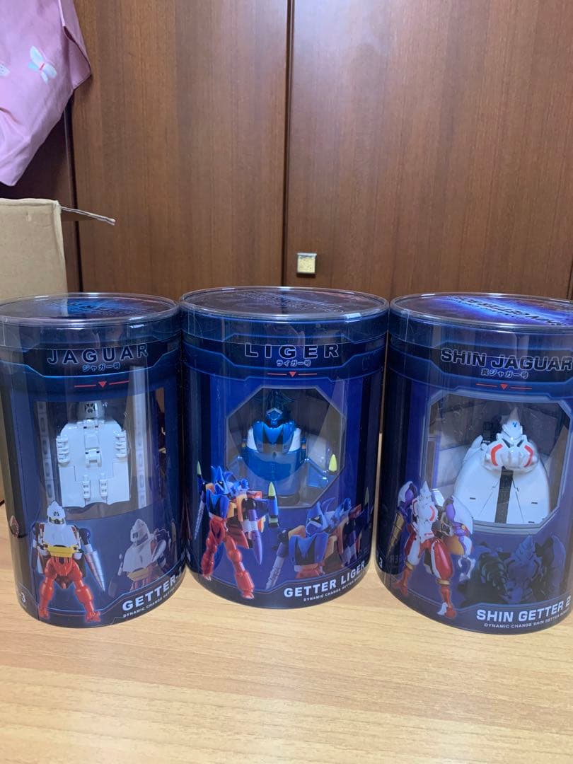 ダイナミックチェンジゲッターロボ/ゲッターロボＧ/真ゲッターロボ3種セット
