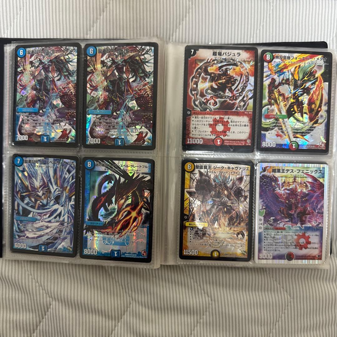 【デュエルマスターズ 】引退品 ボアロアックス 等 5デッキ＋スリーブ、ケース等