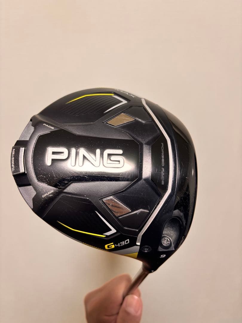 PING G430MAX ドライバー9度×TOUR Chrome 2.0 65R