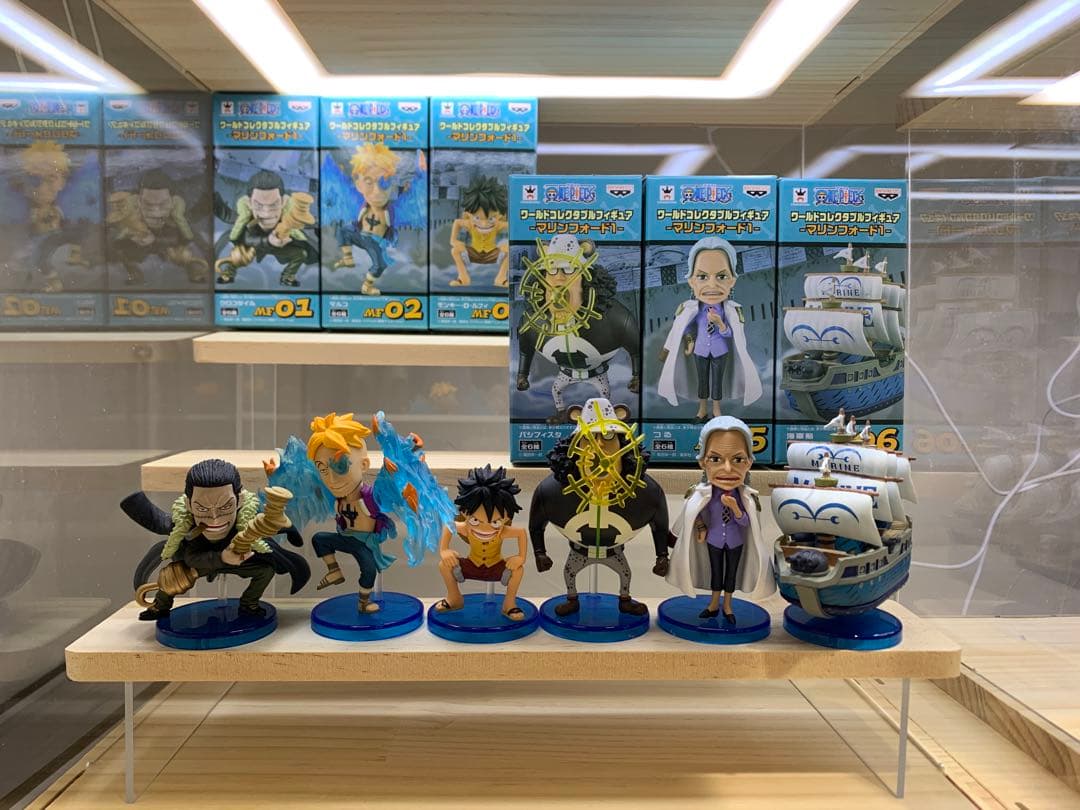 【希少】ワンピース ワーコレ WCF マリンフォード1 頂上戦争 全6種