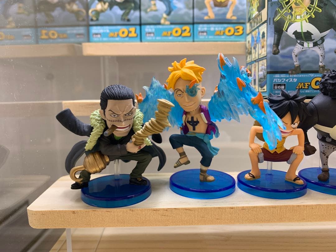 【希少】ワンピース ワーコレ WCF マリンフォード1 頂上戦争 全6種