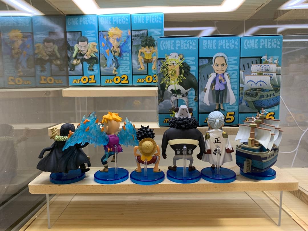 【希少】ワンピース ワーコレ WCF マリンフォード1 頂上戦争 全6種