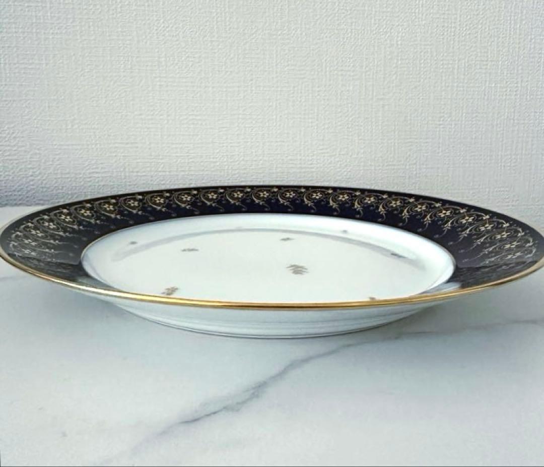 未使用　セーブル　SEVRES 箱付き　ファットブルー　ディナー皿　ヴィンテージ