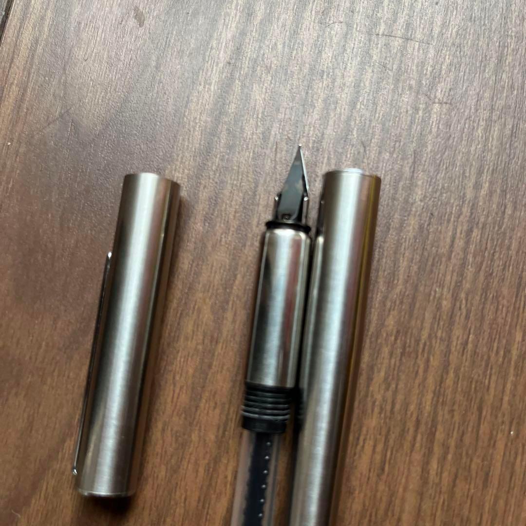 【未使用品】Gullor 万年筆 メタルボディ シルバー