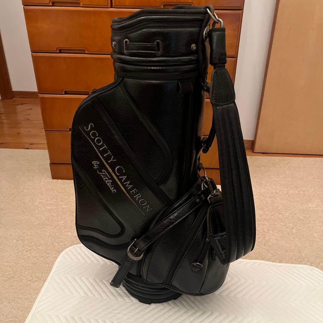 SCOTTY CAMERON ブラックキャディバッグ