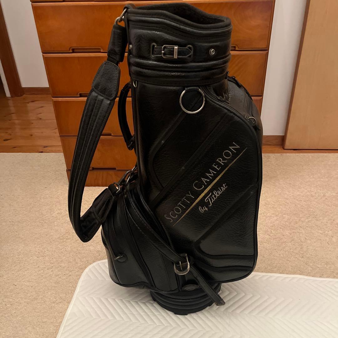 SCOTTY CAMERON ブラックキャディバッグ