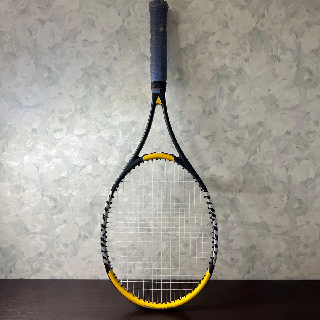 DUNLOP 200G　テニスラケット 黒/黄色