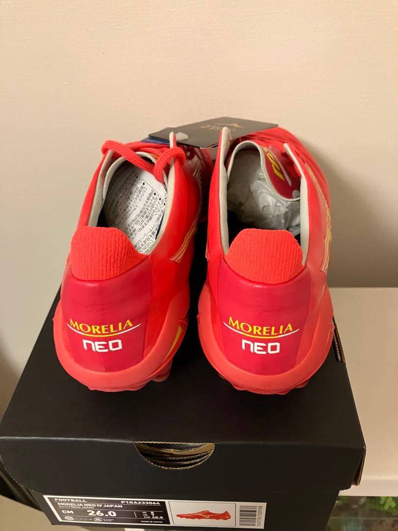 ミズノ サッカー スパイク モレリア ネオ 4 ジャパン 26.0