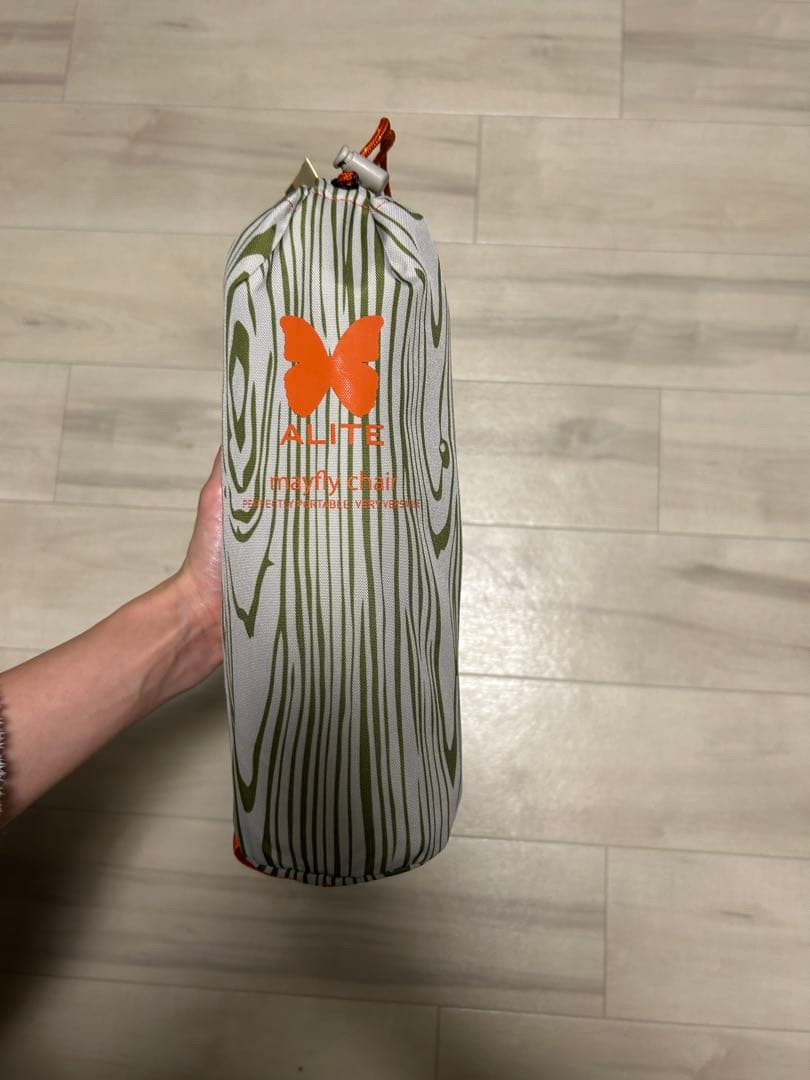 タグ付き未使用！ALITE メイフライチェア ウッドグレイン志摩リンゆるキャン△