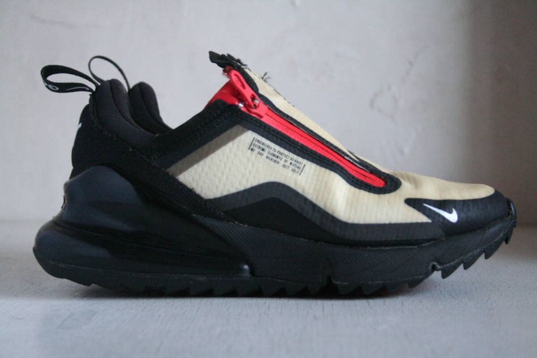 23cm ナイキ エアマックス270 シールド　スパイクレス　ゴルフシューズ