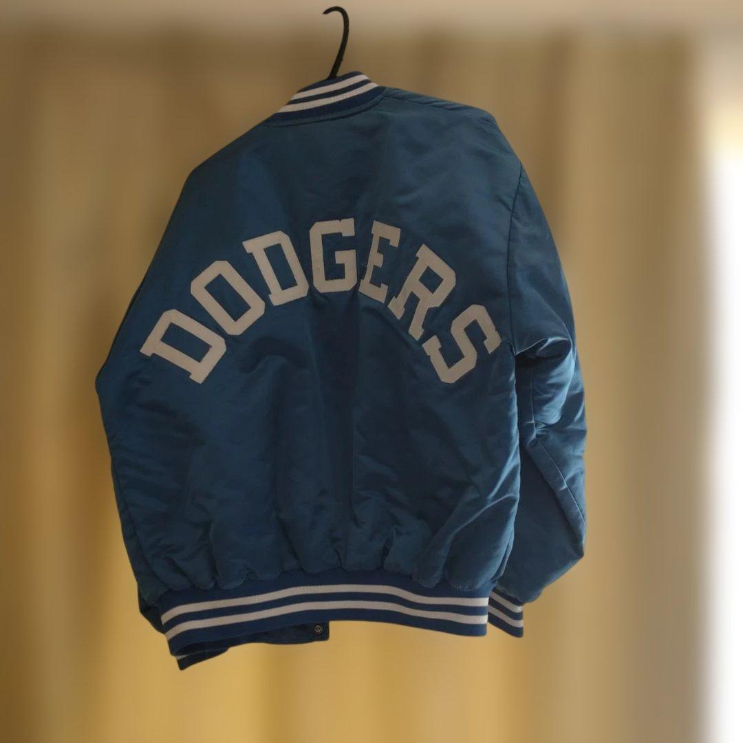 ドジャース USA製 chalk line ドジャース ワッペン スタジャン