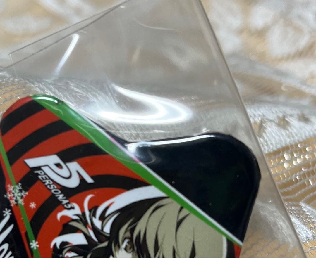 【訳あり】プリロール クリスマス明智吾郎/クロウ缶バッジ【最終値下げ特価】