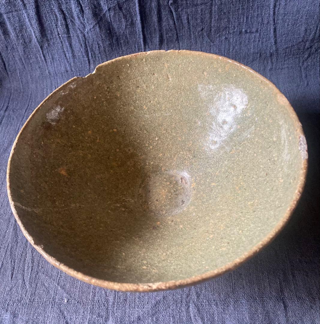 高麗青磁　大鉢　李朝　菓子鉢　出土