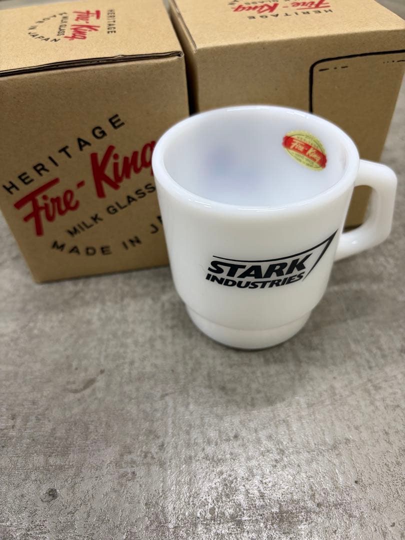 Fire-King マグカップ2025コミコン×STARK INDUSTRIES