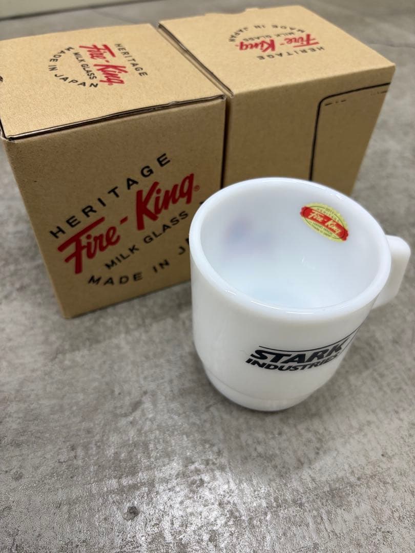 Fire-King マグカップ2025コミコン×STARK INDUSTRIES