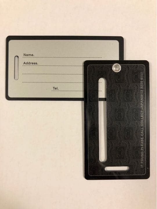 非売品アメリカンエキスプレス センチュリオン ネームタグ ラゲージタグ入会冊子付