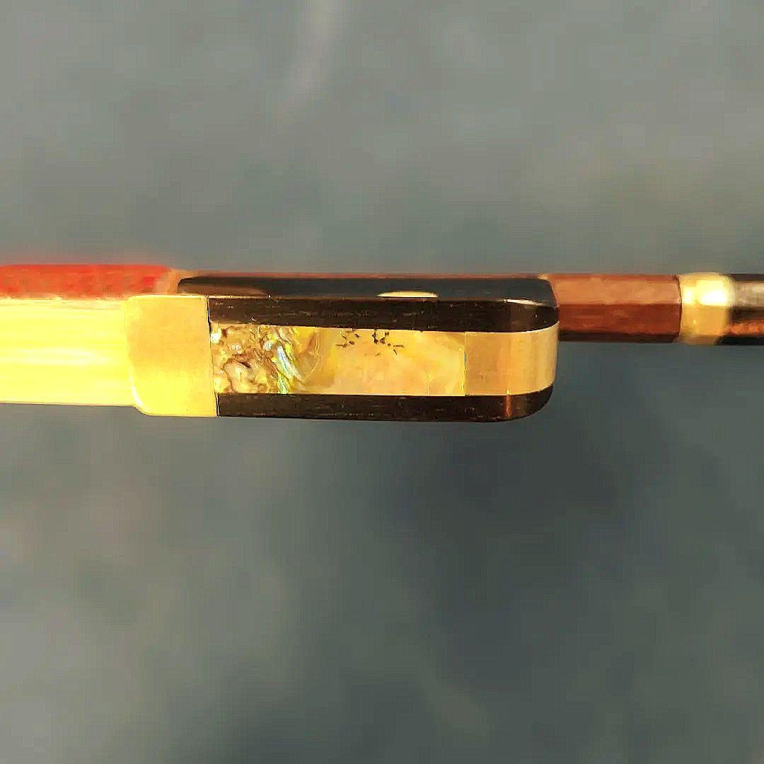 モダンバイオリン弓 4/4 オクタゴナル フェルナンブコ材 59g ドイツ