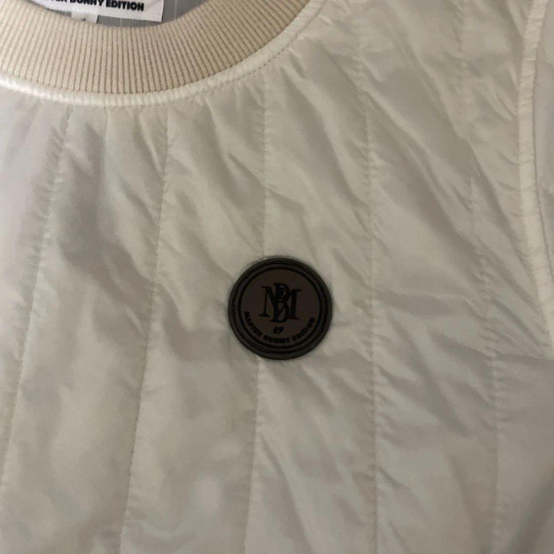 はな　美品　マスターバニー　蓄熱　中綿スニード　オフホワイト　レディース