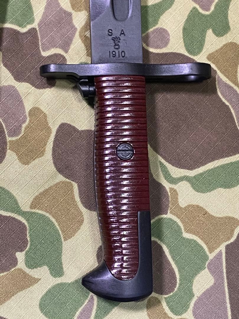 WWⅡ 米軍 M1903 スプリングフィール用銃剣と鞘（プラ製）★レプリカ★