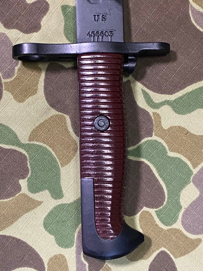 WWⅡ 米軍 M1903 スプリングフィール用銃剣と鞘（プラ製）★レプリカ★