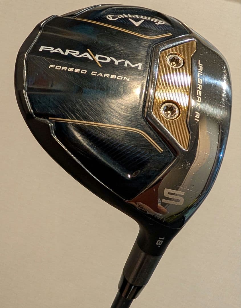 キャロウェイパラダイムCallaway PARADYM フェアウェイウッド18°