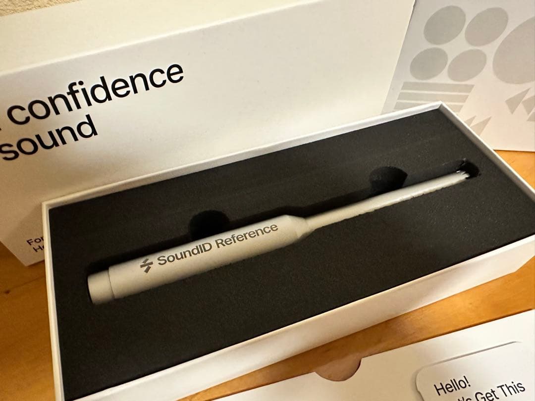 Sonarworks / SoundID Reference 測定マイク付