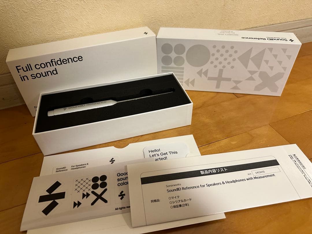 Sonarworks / SoundID Reference 測定マイク付