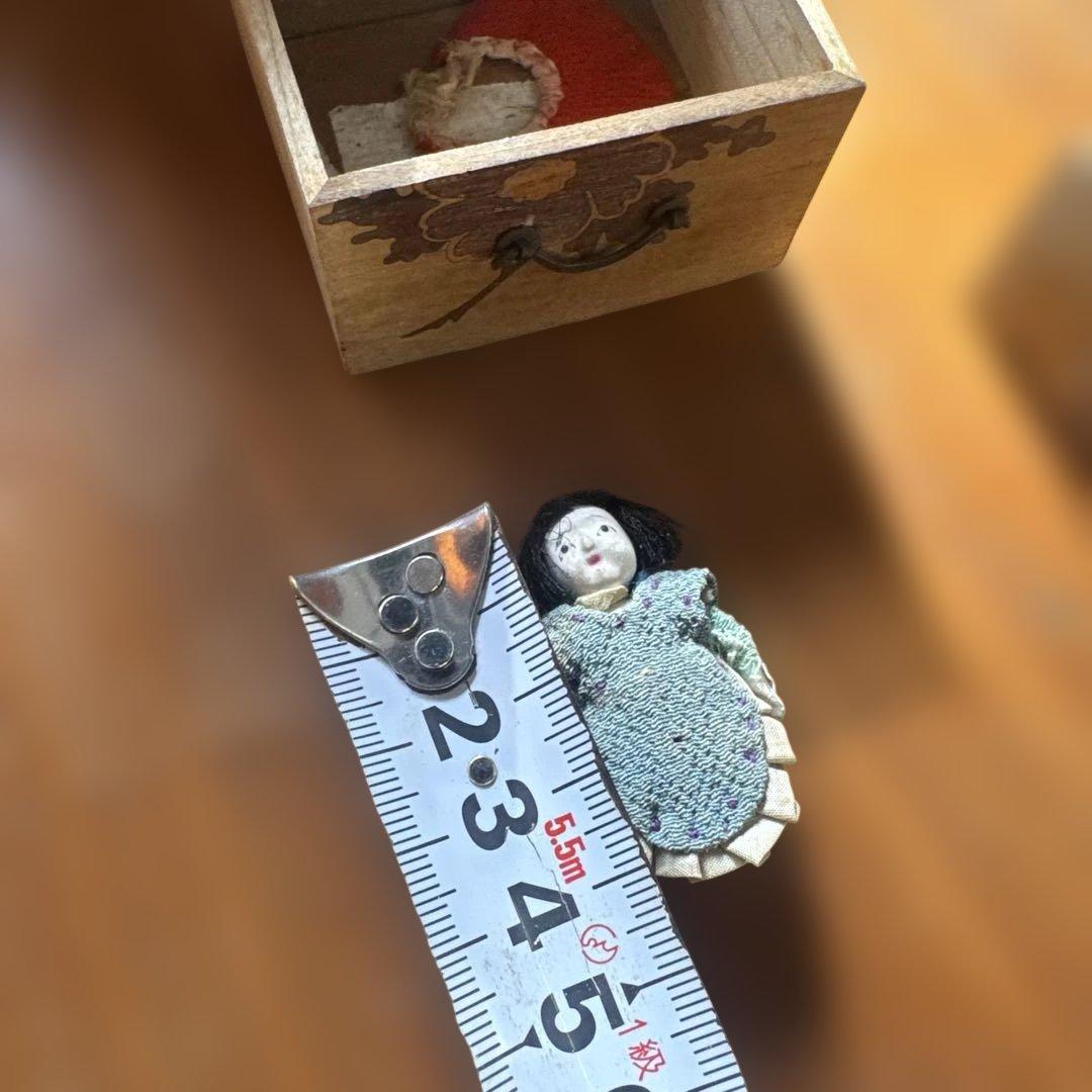 明治　江戸　市松人形　豆人形