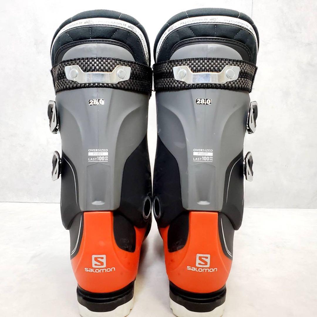 SALOMON X-PRO 80 スキーブーツ 黒×赤 28.0/28.5cm