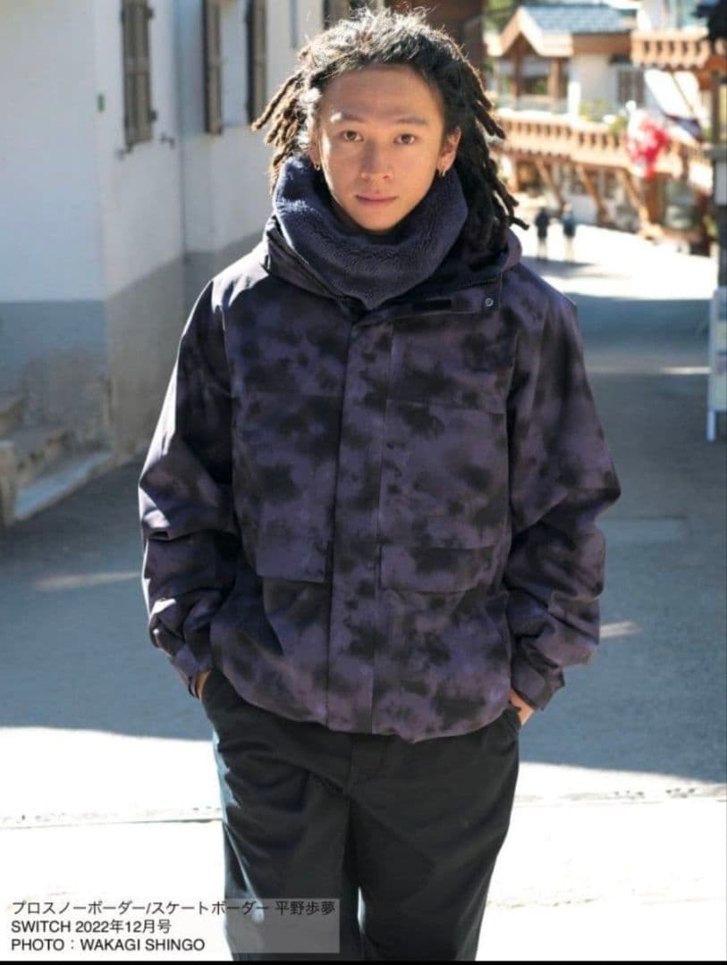 3000着限定ユニクロ 平野歩夢モデル ハイブリッドダウンスノーボードパーカー