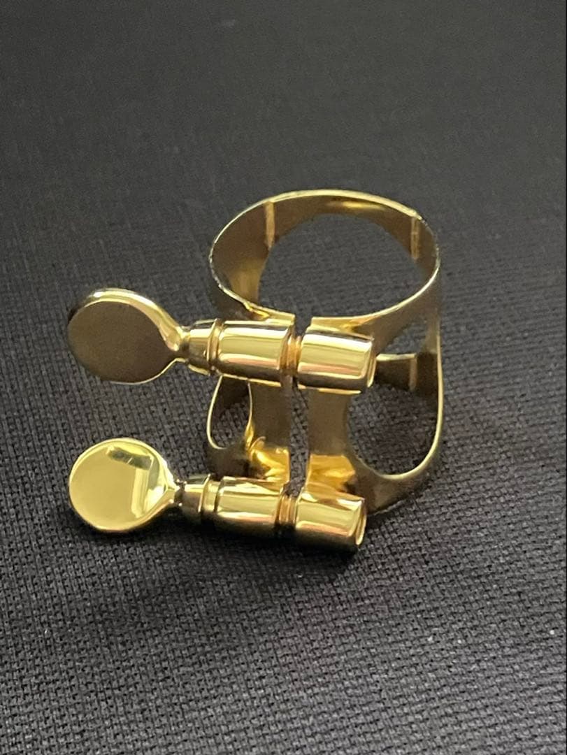 モモリガ ソプラノサックス用 真鍮ヨコGP