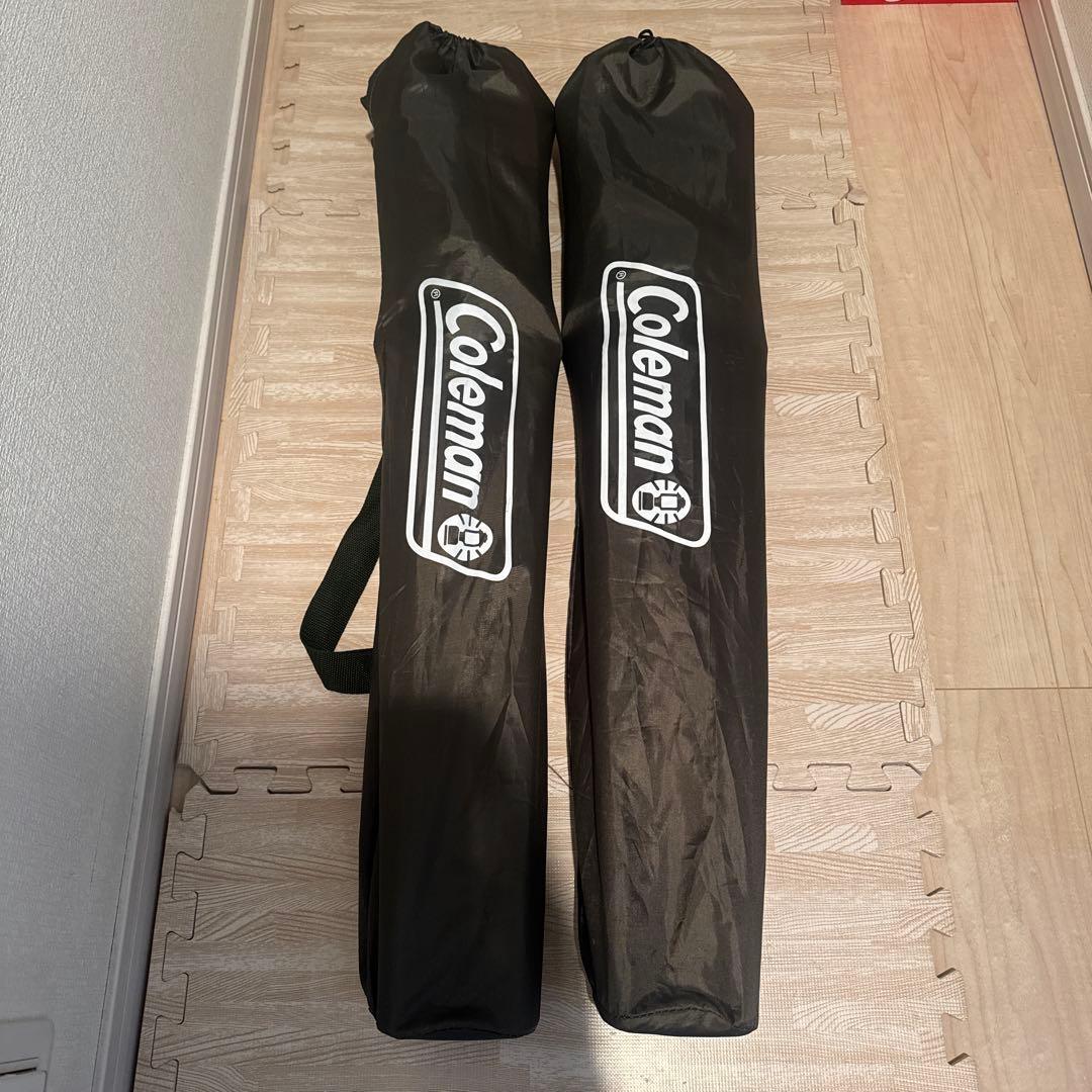 コールマン ヒーリングチェア オリーブ2脚セット 折畳みチェア サッポロ希少品