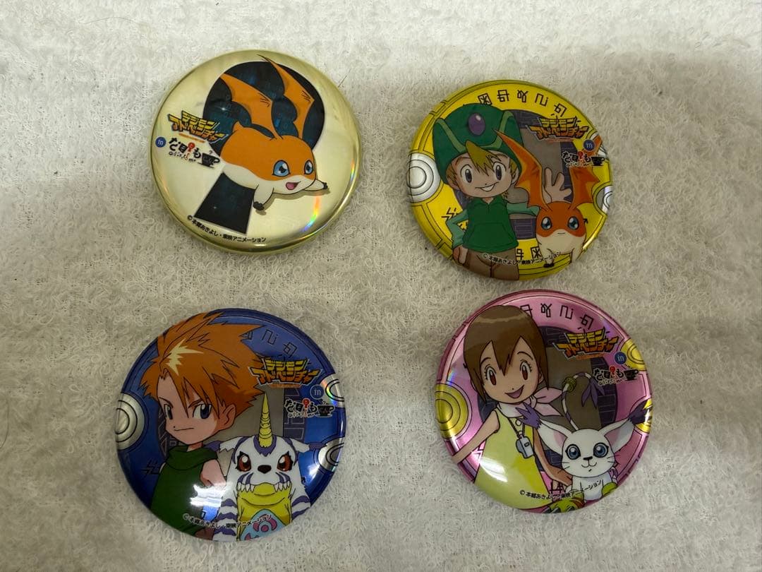 デジモン　缶バッジ　まとめ売り