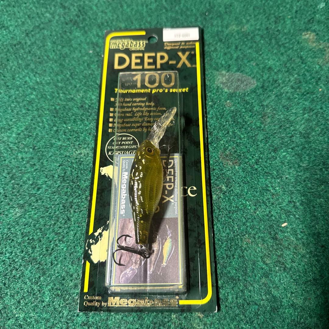Megabass DEEP-X 100 グリーン系 ルアー