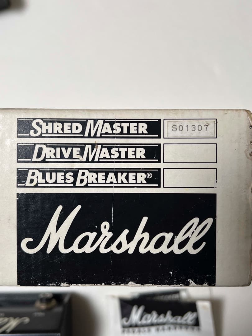 Marshall SHRED MASTER マーシャル シュレッドマス