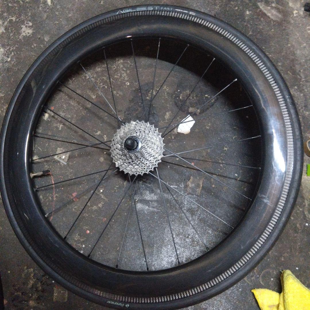 エリートホイール カーボンホイール ロードバイク 年式不明