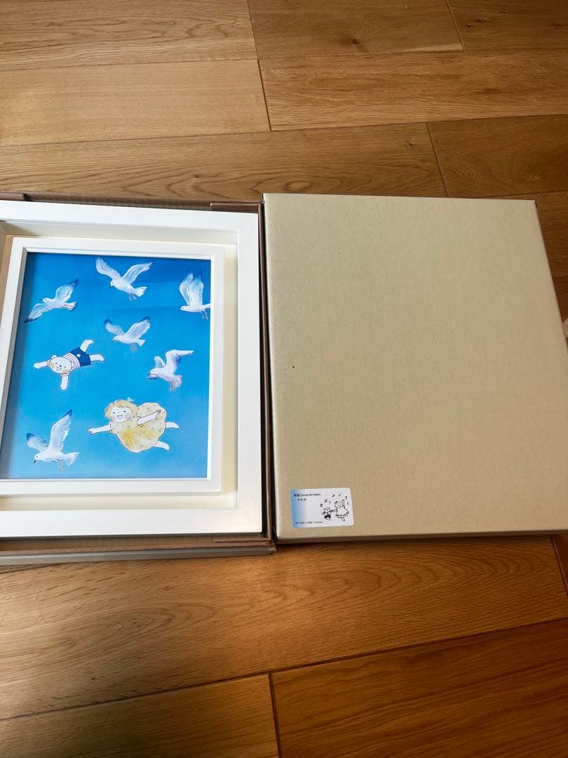 kazue アクリル画かもめ Canvas Art Series