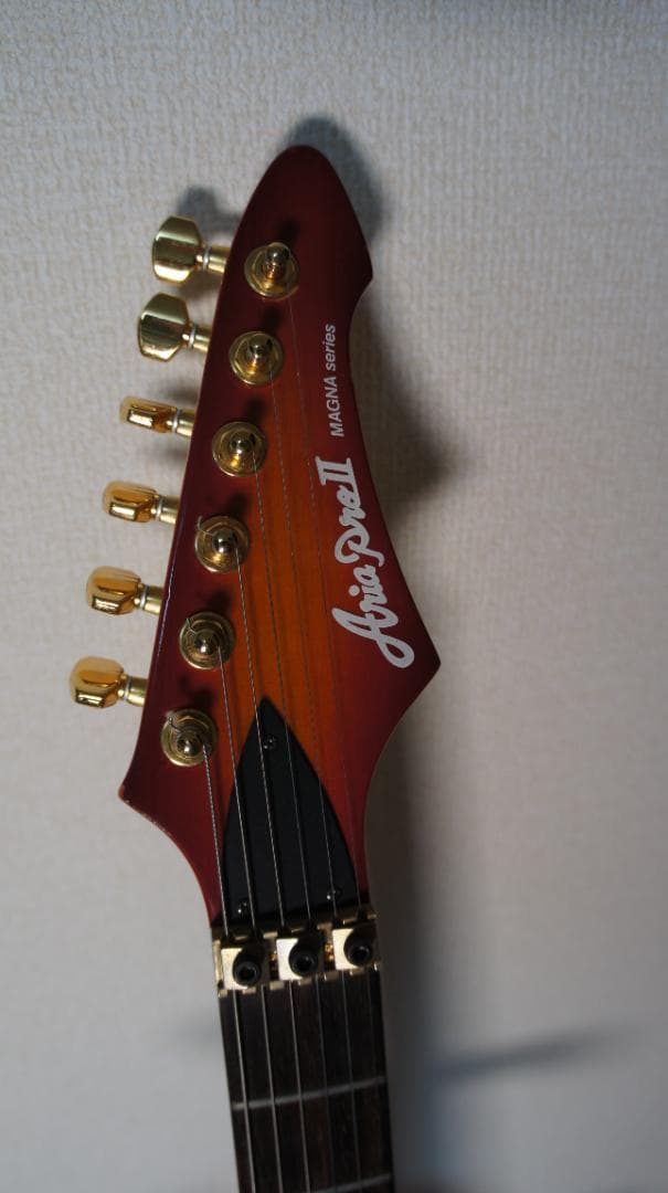 アリアプロ２　MA-750　サンバーストエレキギター 24フレット ハムバッカー