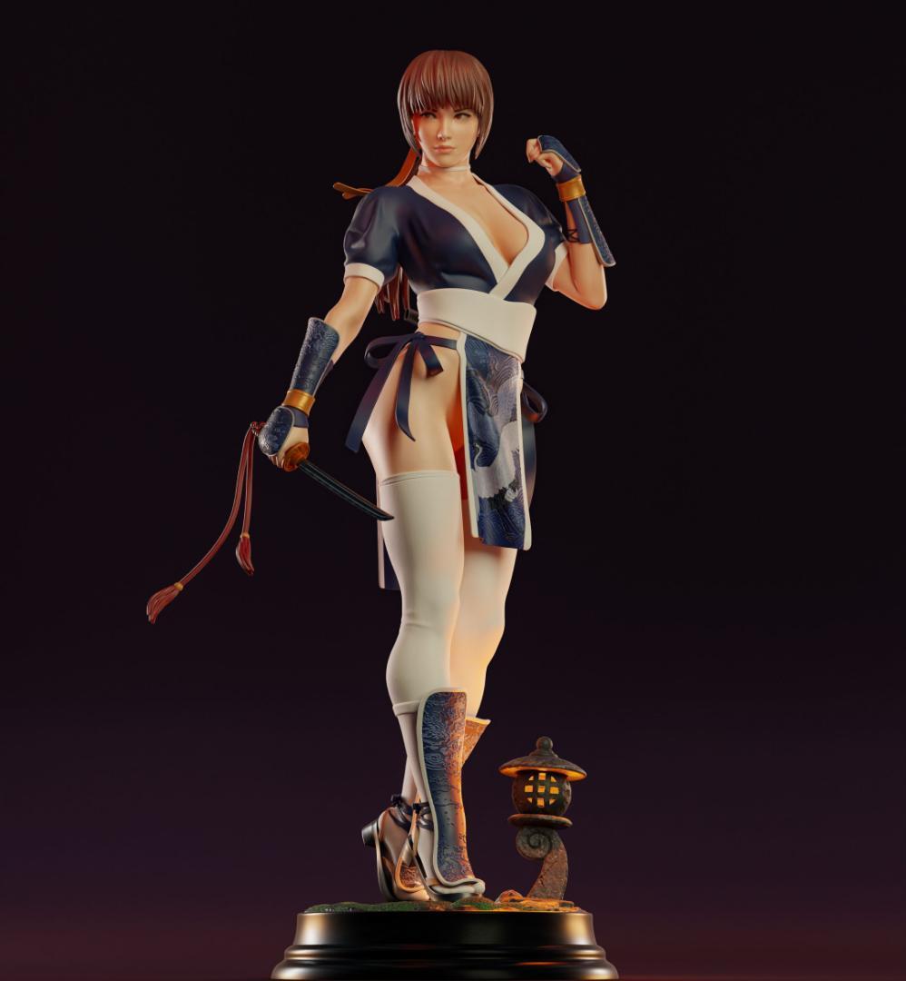 1/4　未塗装 未組立　フィギュア　ガレージキット　美少女くノ一