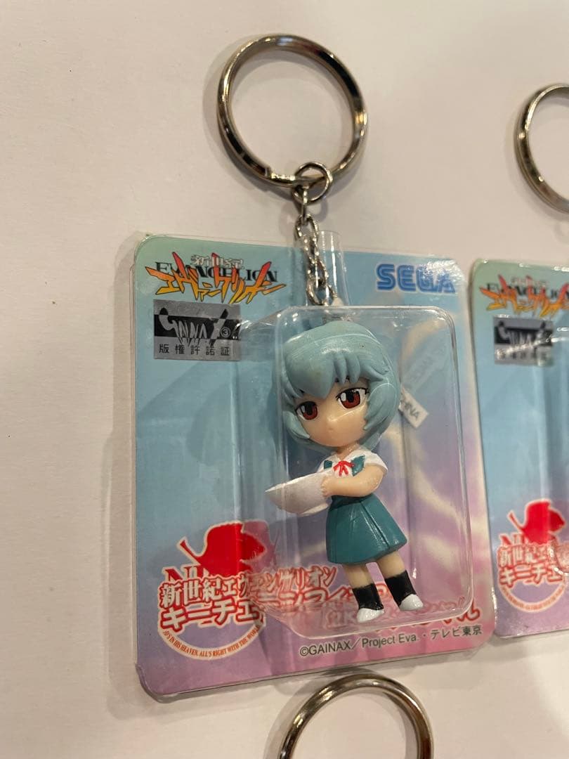 【新世紀エヴァンゲリオン】 キーチェーン フィギュア 2K2スペシャル 全10種