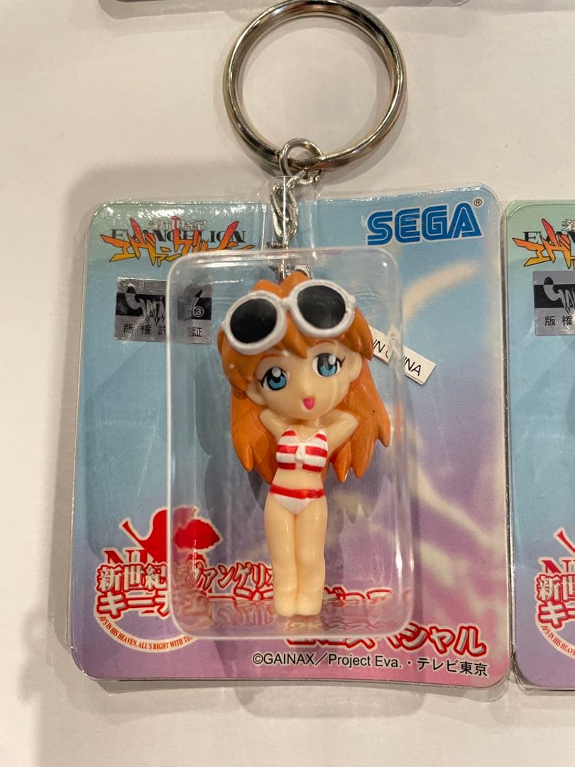 【新世紀エヴァンゲリオン】 キーチェーン フィギュア 2K2スペシャル 全10種