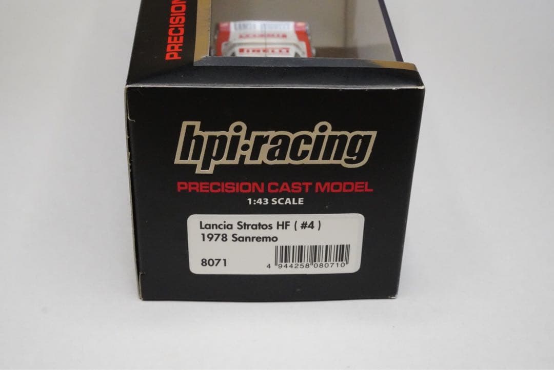 HPI1/43ランチアストラトスHF（#4）1978サンレモ