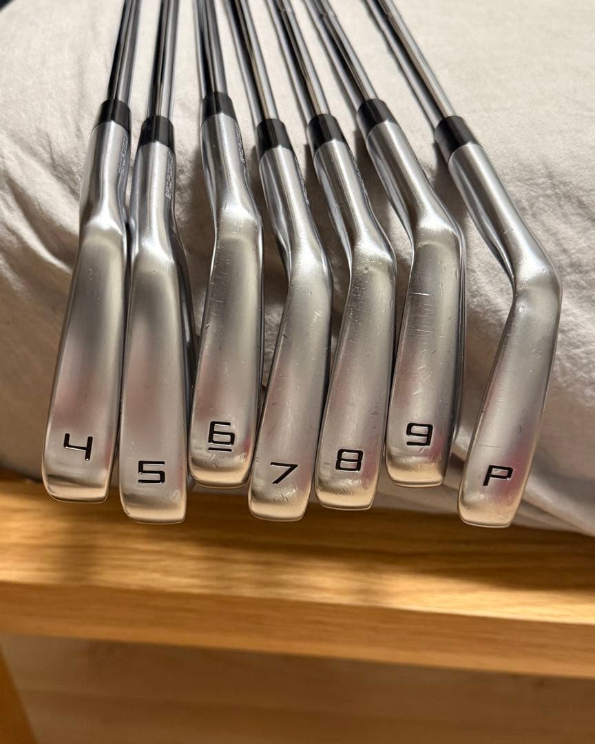 P7CB 4番-P ダイナミックゴールドX100 アイアンセット　テーラーメイド