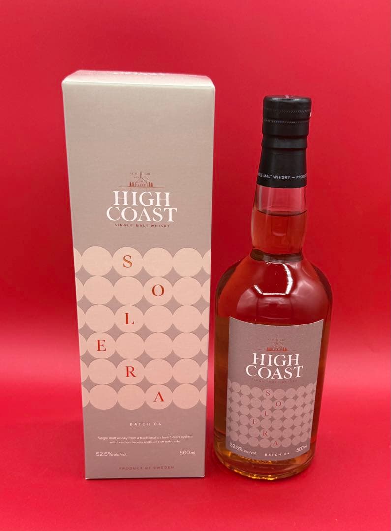 【7500円以上お得】ハイコースト シングルモルト ソレラバッチ4 スウェーデン