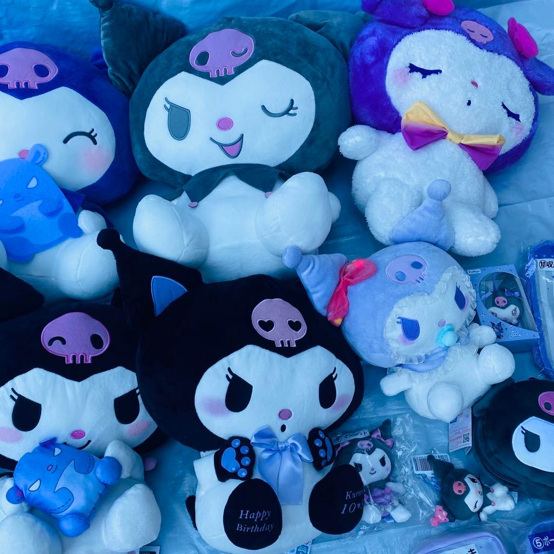 クロミ 超超bigぬいぐるみ　マスコット　ポーチ　サンリオ　まとめ売り