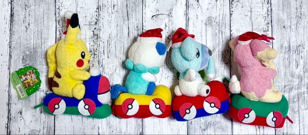 ポケモン つながるぬいぐるみ クリスマスマーケット2011 タグ付き
