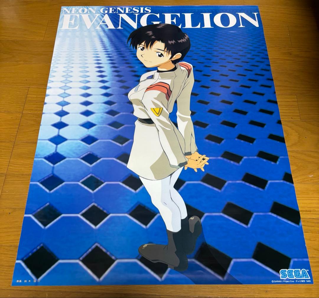 【非売品6枚セット】新世紀エヴァンゲリオン ポスターヒーローズ B2サイズ