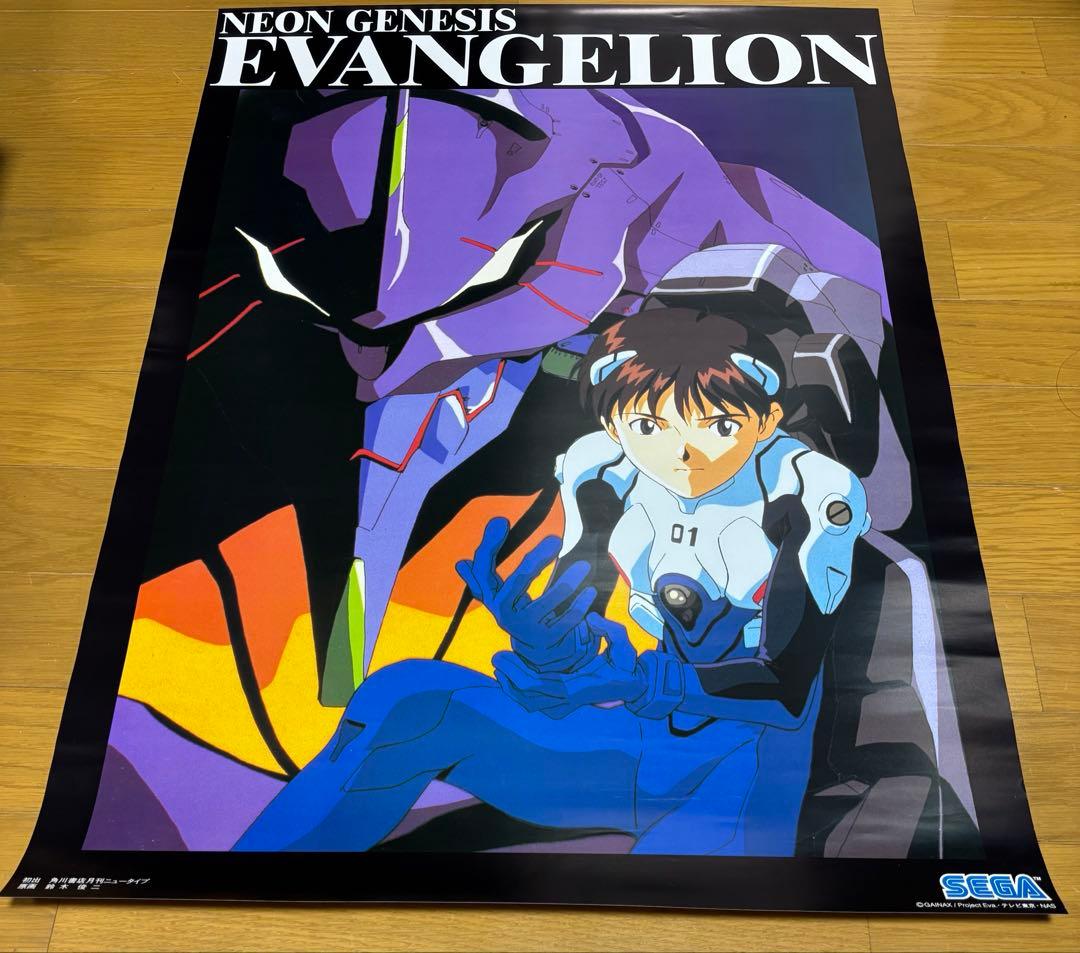 【非売品6枚セット】新世紀エヴァンゲリオン ポスターヒーローズ B2サイズ